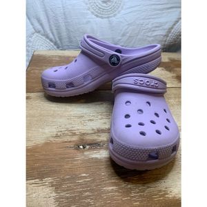 Kids crocs lavender 13